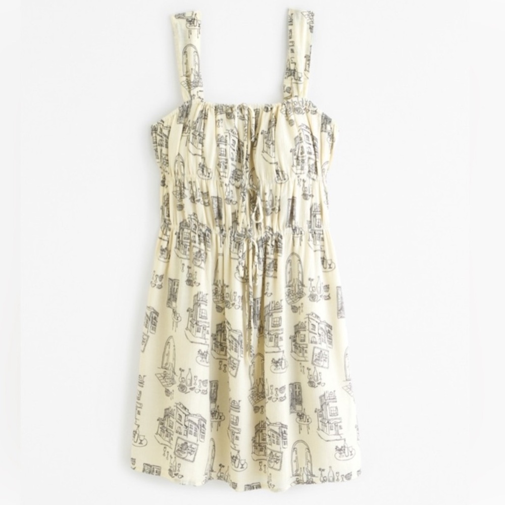 Abercrombie Tie-Front Mini Dress